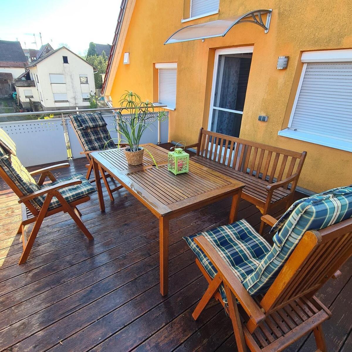 Ferienwohnung Pflueger Mit Terrasse Lauda-Königshofen Buitenkant foto